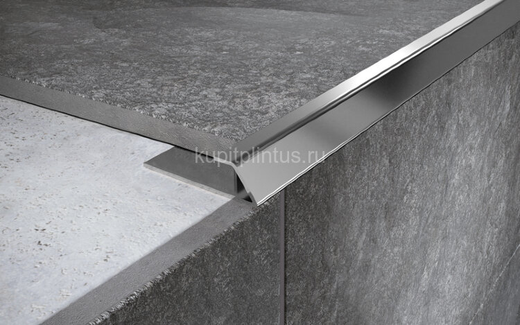 Заказать Наружний профиль для плитки нержавеющая сталь 15 мм FPG 15 P полированная сталь 2,7 м Заказать Наружний профиль для плитки нержавеющая сталь 15 мм FPG 15 P полированная сталь 2,7 м