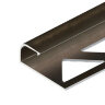 Заказать Профиль для плитки С-образный алюминий 10 мм PV14-06 Бронза матовая 2,7 м 
