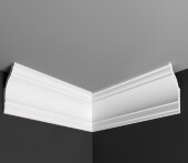 Угол внутренний к плинтусу Де-Багет П 10 70/40 (12*4) белый Угол внутренний к плинтусу Де-Багет П 10 70/40 (12*4) белый