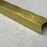 Заказать Алюминиевый П-профиль 10х10 мм Б-5 золото люкс браш 3 м Заказать Алюминиевый П-профиль 10х10 мм Б-5 золото люкс браш 3 м