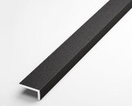 Алюминиевый уголок 40х13 мм ПБ40х13 черный 3 м Алюминиевый уголок 40х13 мм ПБ40х13 черный 3 м