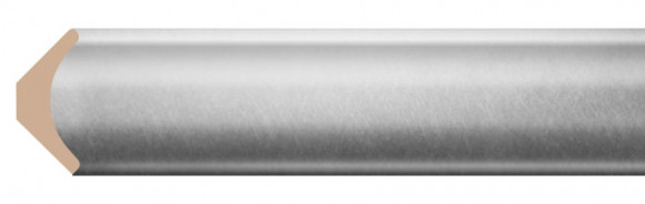 Заказать Потолочный карниз Decomaster Арт Деко D133-375 Серебро 20х20х2400 мм 