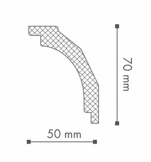 Заказать Карниз NMC Arstyl Z16 70х50 2 м Заказать Карниз NMC Arstyl Z16 70х50 2 м
