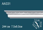 Потолочный плинтус с орнаментом Перфект AA331 80х106х75 мм 2,44 м Потолочный плинтус с орнаментом Перфект AA331 80х106х75 мм 2,44 м