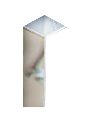 Заказать Стык PVC хромированный для плинтуса ПС-60 PVC хром стык 