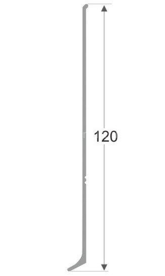 Заказать Металлическая фурнитура для плинтуса ПЛ-120 соединитель черный муар Заказать Металлическая фурнитура для плинтуса ПЛ-120 соединитель черный муар