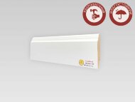 Напольный плинтус МДФ Teckwood Титан Вектор 80х16 мм 2.15 м Напольный плинтус МДФ Teckwood Титан Вектор 80х16 мм 2.15 м