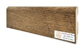 Напольный плинтус МДФ Teckwood цветной 75х16 Дуб Кантри 2.15 м
