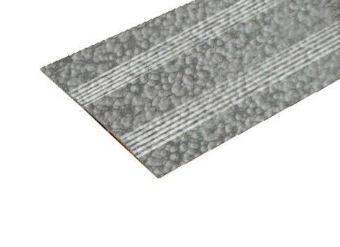 Заказать Порог алюминиевый порошковая эмаль А10 КР Серый мрамор 2,7 м 