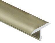 Профиль Т-образный 14 мм алюминевый (полукруглый) Gunsen PV40-16 титан матовый 2,7 м Профиль Т-образный 14 мм алюминевый (полукруглый) Gunsen PV40-16 титан матовый 2,7 м