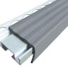 Заказать Профиль алюминиевый противоскользящий ALPB 32х20 Серый 2,7м 
