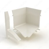 Комплект фурнитуры для бордюра ванной BBC белый Комплект фурнитуры для бордюра ванной BBC белый