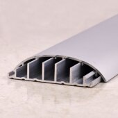 Порог из алюминия с кабель-каналом ПО-62 серебро матовое 2,7 м Порог из алюминия с кабель-каналом ПО-62 серебро матовое 2,7 м