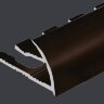 Заказать Гибкий C-образный профиль для плитки 12 мм PV21-11 коричневый блестящий 2,7 м Заказать Гибкий C-образный профиль для плитки 12 мм PV21-11 коричневый блестящий 2,7 м