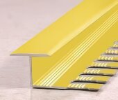 Профиль Т-образный гибкий ПЗ-10 золото матовое 2,7 м Профиль Т-образный гибкий ПЗ-10 золото матовое 2,7 м