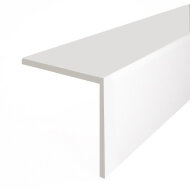 Уголок ПВХ двухсторонний IDEAL У15 отделочный 001 Белый 2,7 м Уголок ПВХ двухсторонний IDEAL У15 отделочный 001 Белый 2,7 м