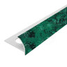 Заказать Профиль внешний ПВХ для плитки Cezar 8 мм 206 Зеленый мрамор 2,5 м Заказать Профиль внешний ПВХ для плитки Cezar 8 мм 206 Зеленый мрамор 2,5 м