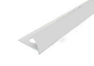 Профиль внешний ПВХ для плитки Cezar 8 мм 105 Светло-серый 2,5 м Профиль внешний ПВХ для плитки Cezar 8 мм 105 Светло-серый 2,5 м