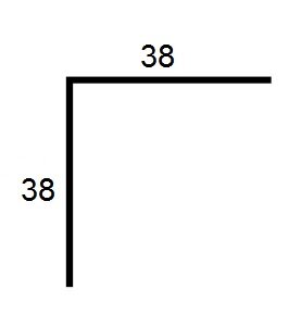 Заказать Уголок защитный ПВХ прозрачный Lemal E38х38 2,75 м Заказать Уголок защитный ПВХ прозрачный Lemal E38х38 2,75 м