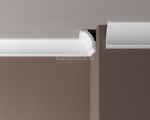 Заказать Потолочный плинтус 40х30 мм Де-Багет XPS POLYMER ПП 03 белый 2 м Заказать Потолочный плинтус 40х30 мм Де-Багет XPS POLYMER ПП 03 белый 2 м