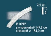 Круговой молдинг Перфект B1092 81х20 мм