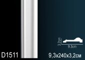 Обрамление дверей Перфект D1511 2400х93 мм Обрамление дверей Перфект D1511 2400х93 мм