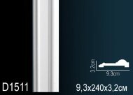 Обрамление дверей Перфект D1511 2400х93 мм Обрамление дверей Перфект D1511 2400х93 мм