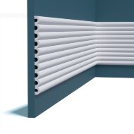 Стеновая декоративная панель Перфект Плюс P205 белый ударопрочный полимер 14х200х2000 мм Стеновая декоративная панель Перфект Плюс P205 белый ударопрочный полимер 14х200х2000 мм