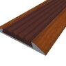 Заказать Порог противоскользящий с коричневой вставкой Д15 Вишня (декорированный) 2,7 м 