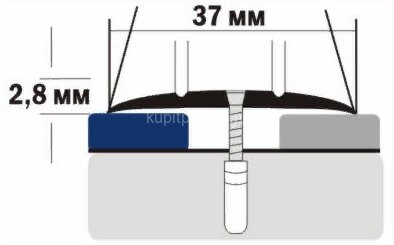 Заказать Порог алюминиевый декорированный А6 КД Дуб венеция 2,7 м Заказать Порог алюминиевый декорированный А6 КД Дуб венеция 2,7 м