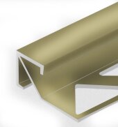 Профиль для плитки внешний Квадрат 14х14 мм PV72-09 Шампань блестящая 2,7 м Профиль для плитки внешний Квадрат 14х14 мм PV72-09 Шампань блестящая 2,7 м
