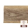 Заказать Плинтус напольный пластиковый IDEAL Комфорт 208 Дуб мокко 2,5 м 