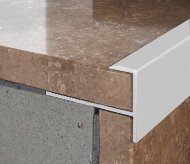 Алюминиевый F-профиль гибкий ПФ-8 серебро матовое 2,7 м Алюминиевый F-профиль гибкий ПФ-8 серебро матовое 2,7 м