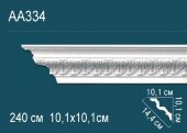 Потолочный плинтус с орнаментом Перфект AA334 101х144х101 мм 2,4 м