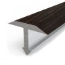 Заказать Профиль Т-образный из ламинированного алюминия Т-18 Л Венге 2,7 м Заказать Профиль Т-образный из ламинированного алюминия Т-18 Л Венге 2,7 м