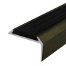 Заказать Порог угловой с черной резиновой вставкой Д01 КД Венге 2,7 м Заказать Порог угловой с черной резиновой вставкой Д01 КД Венге 2,7 м