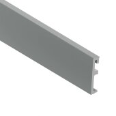 Напольный плинтус 100 мм SALAG ALPHA Szara AP11F2 гибридный ПВХ серый 2.4 м (100х18х2400 мм) Напольный плинтус 100 мм SALAG ALPHA Szara AP11F2 гибридный ПВХ серый 2.4 м (100х18х2400 мм)