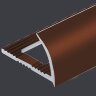 Заказать C-образный алюминиевый профиль для плитки 8 мм PV16-39 коричневый Ral 8011 2,7 м Заказать C-образный алюминиевый профиль для плитки 8 мм PV16-39 коричневый Ral 8011 2,7 м