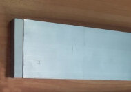 Напольный плинтус алюминиевый 40 мм ПТ-41 сырой алюминий 3 м Напольный плинтус алюминиевый 40 мм ПТ-41 сырой алюминий 3 м