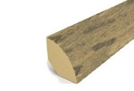 Галтель выпуклая ПВХ Lemal 18х18 мм Цвет 8605 Под дерево 2,5 м