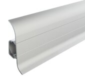 Плинтус напольный из алюминия Cezar LP55 с кабель-каналом 2,5 м