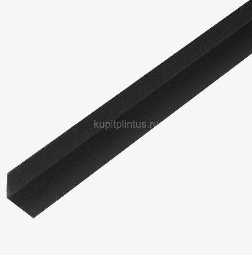 Заказать Алюминиевый уголок 40х40 мм ПБ40х40 антрацит муар 2,7 м 