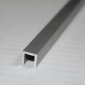 Алюминиевый П-образный профиль 12х12 мм Евротрим 0225.01 серебро 2,95 м