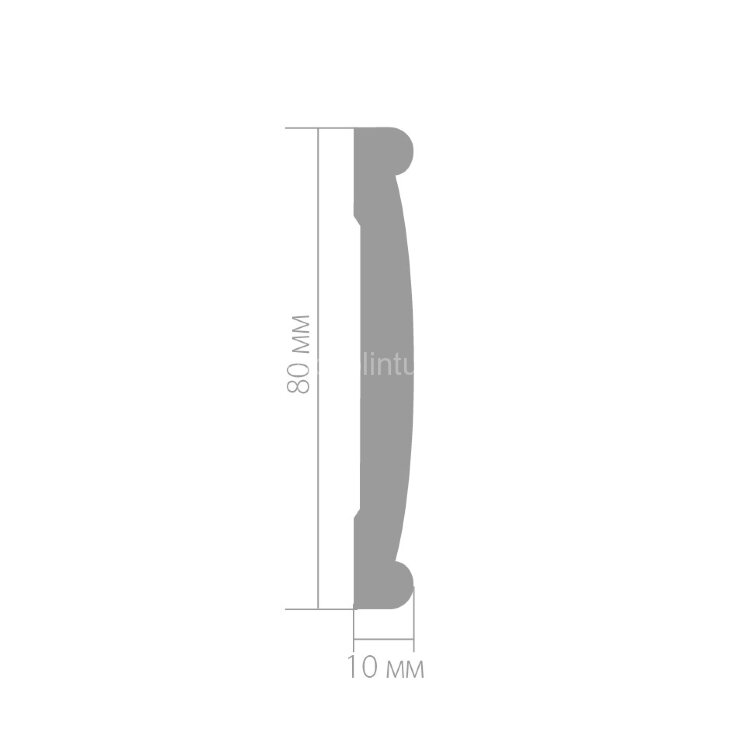 Заказать Наличник ЛДФ 10х80 мм Ultrawood N 008 2,44 м Заказать Наличник ЛДФ 10х80 мм Ultrawood N 008 2,44 м