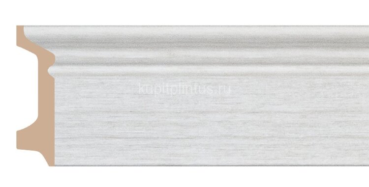 Заказать Напольный плинтус Decomaster D122-1070 ШК/16 из полистирола 78х21х2400 мм 