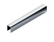 П-профиль 10х8х10 мм из нержавеющей стали NEEXY PVS96-03 MR зеркальный 2.7м