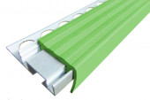 Профиль алюминиевый противоскользящий ALPB 32х20 Зеленый 2,7м