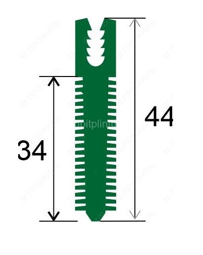 Заказать Дюбель для Т-профиля 44 мм Заказать Дюбель для Т-профиля 44 мм