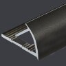 Заказать Алюминиевый C-профиль для плитки 8 мм PV07-18 черный матовый 2,7 м 