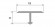 Заказать Алюминиевый Т-образный профиль ПТ-13 Графит глянец 2,7 м 